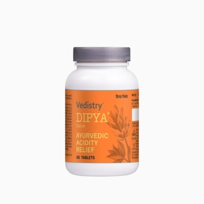 Vedistry Dipya Acidity Relief Tablet | Natural & Safe Ayurvedic Tablet