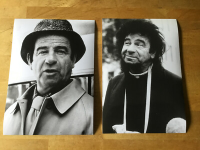 Walter Matthau [2x PresseFotos] 80/90er  Couch Trip Todesfahrt U Bahn 1 2 3
