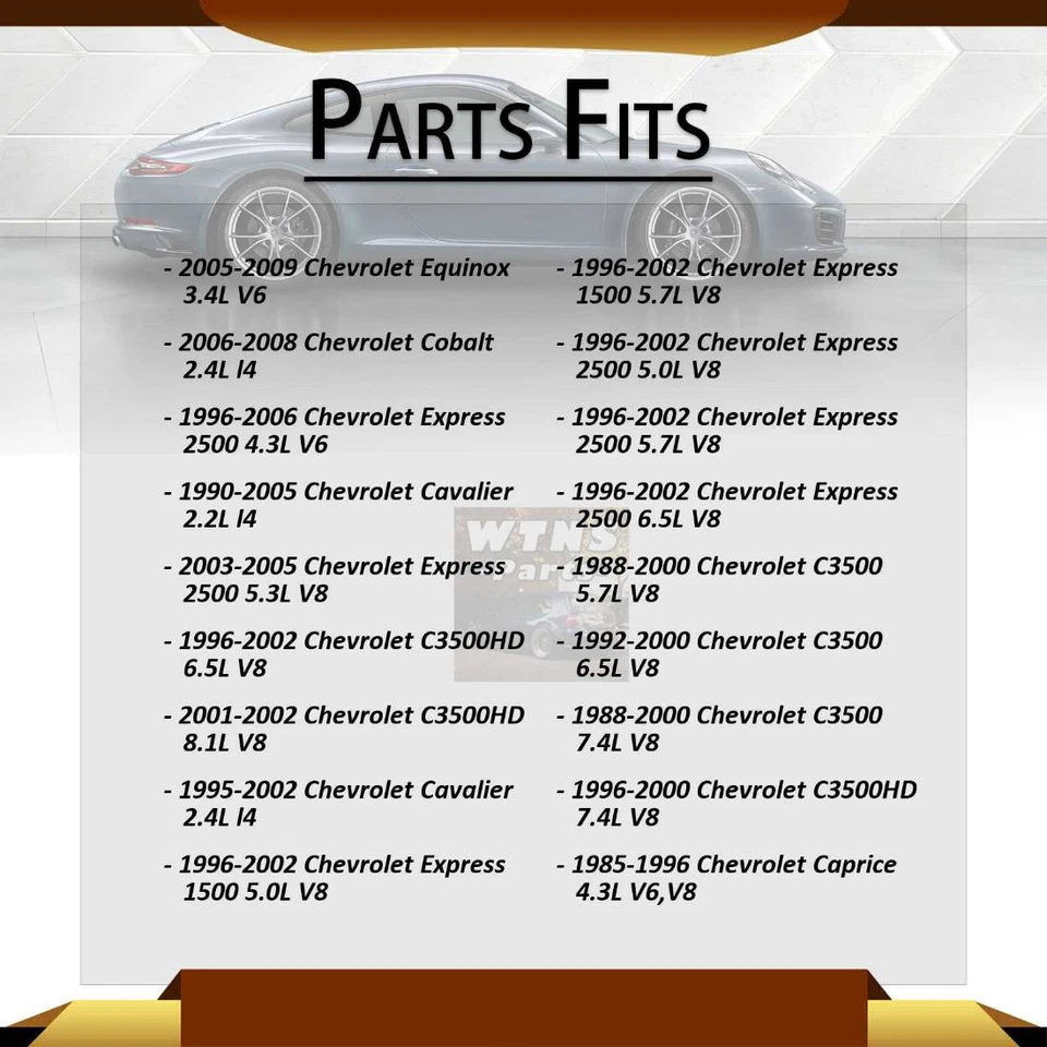 前刹车液压软管到卡钳螺栓 2x 适用于 1995 雪佛兰 Cavalier 2.3L — 第 3/4 张图片