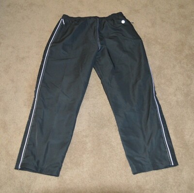 Stormtech Performance Running Athletic Pants Sweat STXP-1 Black Men's Size XL