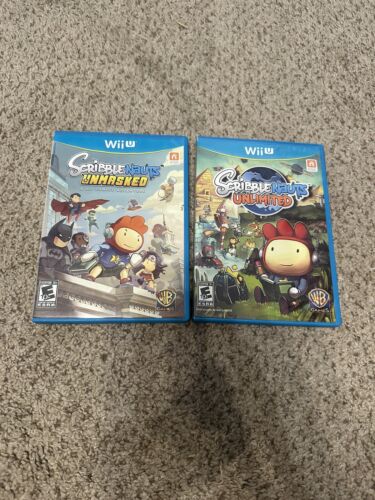 Scribblenauts Unlimited And Scribblenauts Unmasked Nintendo Wii U Tested - Picture 1 of 3