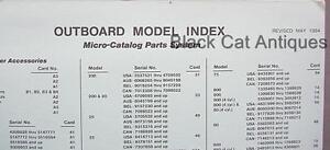 Mercury Outboard Serial Number Year Chart