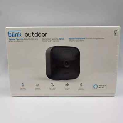 Blink Outdoor Wireless HD Smart Überwachungskamera System Wetterfest NEU