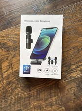 Lavalier Microphone Wireless Audio Video Recording Mini Mic For Android/iPhone