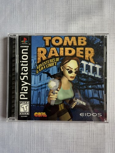 Tomb Raider III 3 Adventures of Lara Croft (Sony PlayStation 1, PS1) mit Handbuch