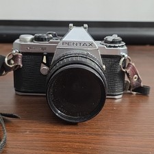 Pentax ME Super Manual 35mm SLR Film Camera W/28mm 2.8 Lens