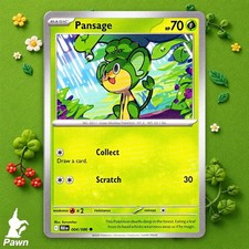 pansage pokemon card value 2025 BLK EN-Black Bolt #089 Illustration Rare PSA 10 Weakness / Resistance / Retreat Cost Pansage #89 Prices | Pokemon