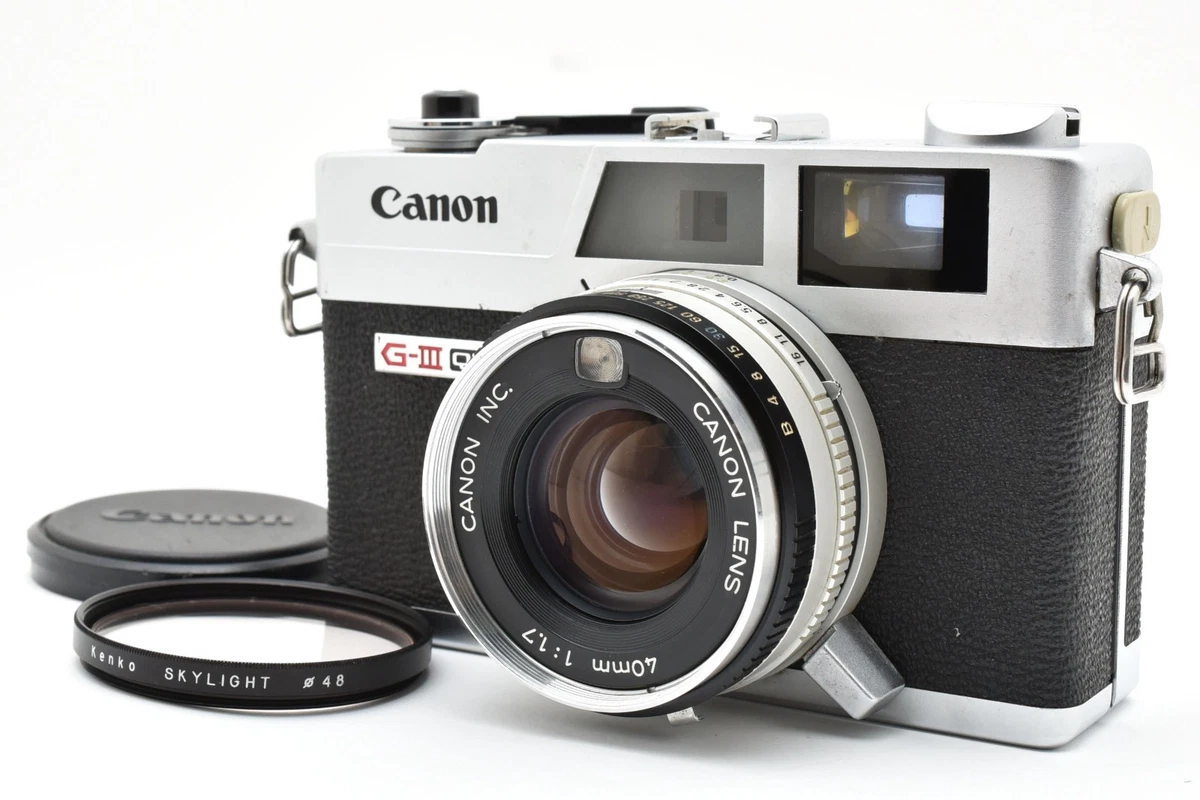 フィルムカメラ CANON CANONET QL17(QL19 Giii) Amazon.com : TP Original Handmade Genuine Real Leather Half Camera