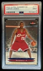 2003-04 Fleer Ultra Hummer H2 Lebron James Rookie Card RC #171 PSA 9 Cavaliers