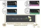 UN ISRAEL SWITZERLAND AUSTRIA Stamp FDC INTERNATIONAL HOLOCAUST MEMORIAL DAY LTD