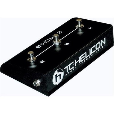 TC Helicon TC Electronic Helicon Switch-3 Sturdy 3-Button Accessory Pedal