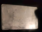 The Silver Card 1 oz .999 Fine Silver Bar Pyromet Wallet Size Credit Card Ingot