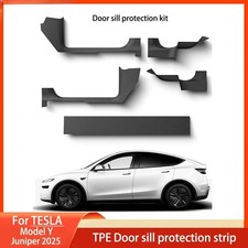 New For Tesla New Model Y Juniper 2025 TPE Door Sill Protector Threshold Strip
