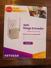 NETGEAR EX6120-100CNS AC1200 Wi-Fi Range Extender - Essentials Edition