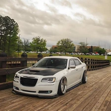 VLAND LED Headlights Assembly For 2011-2015 Chrysler 300 W/Start-up Animation