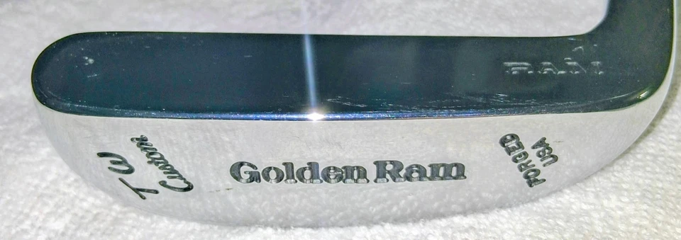 ¡PUTTER TOM WATSON PERSONALIZADO VINTAGE/AUTÉNTICO! "CUSTOM TW" GRABADO EN HOJA, PGA HOF Foto 3 de 4