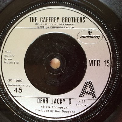 The Caffrey Brothers - Dear Jacky Q (7'', Single)