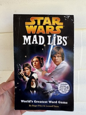 Star Wars Clone Wars Mad Libs World's Greatest Word Game Activity Book 08 Unused