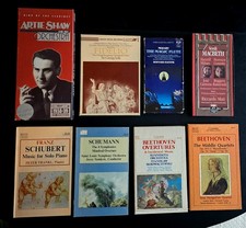 LOT of 8 "RARE" Vintage Classical Music of Famous Artists on CASSETTE In Boxes