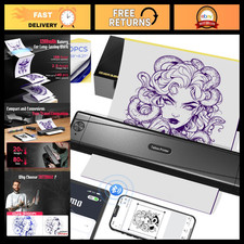 Portable Bluetooth Tattoo Stencil Printer - 2026 Version, Easy to Use, Compact D