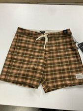 RVCA - DayTrip Swim Trunk - Shorts - Men's Size 36 - Brown Back Pocket Only