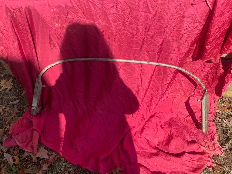 NOS PORSCHE 356  CABRIOLET TOP METAL FRAME BOW  2