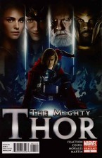Mighty Thor, The #1 (2nd) VF; Marvel | Chris Hemsworth variant - w/Bag+Board