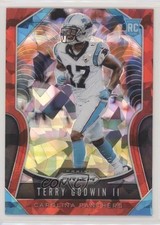 2019 Panini Prizm Rookies Red Ice Prizm Terry Godwin II #393 1u6