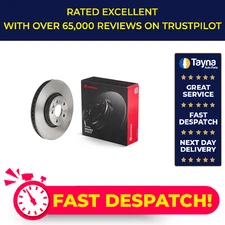 2x Brake Discs Pair Vented fits VOLVO XC70 Mk2 2.4D Front 07 to 16 316mm Set New