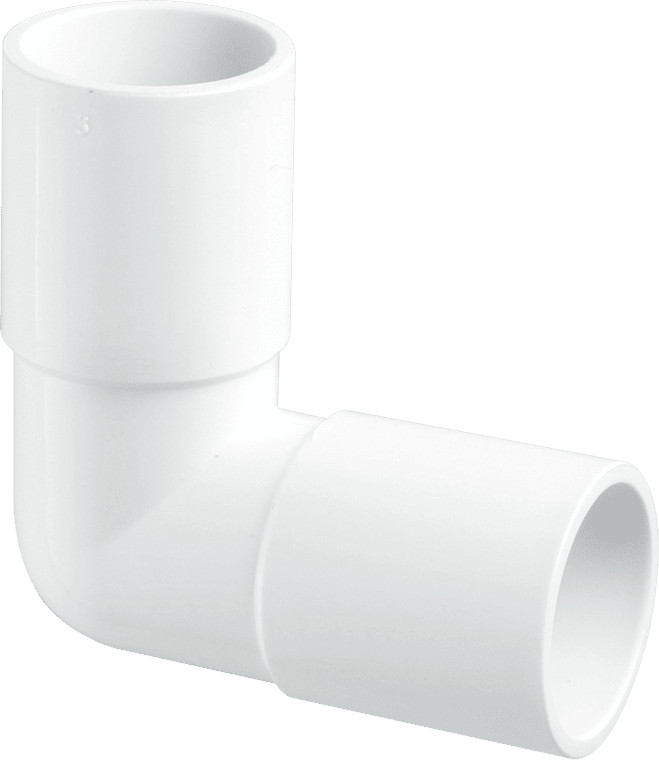 Mcalpine R2 0.75"" 90° Overflow Bend To Connect Overflow Pipes To Waste Pipes