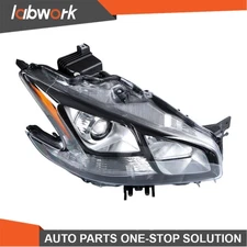 Labwork Front RH HID Headlight For Nissan Maxima 2009-2014 Set W/Sport Pkg