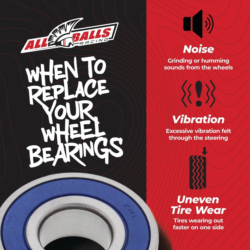 Kit de rolamento de roda dianteiro para Honda CRF230F 2003-2017; 25-1421 - Imagem 3 de 4