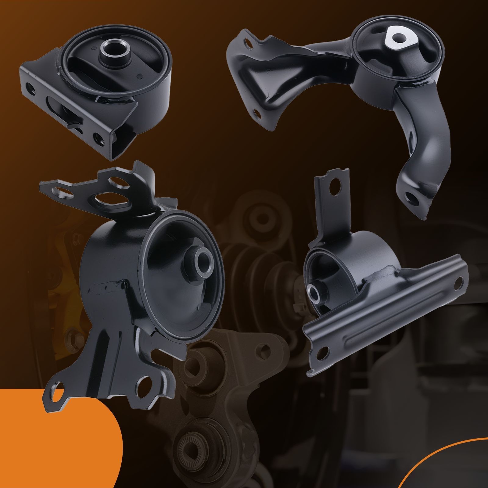 Support moteur Jeep Compass pour éliminer les bruits d'accélération - 4