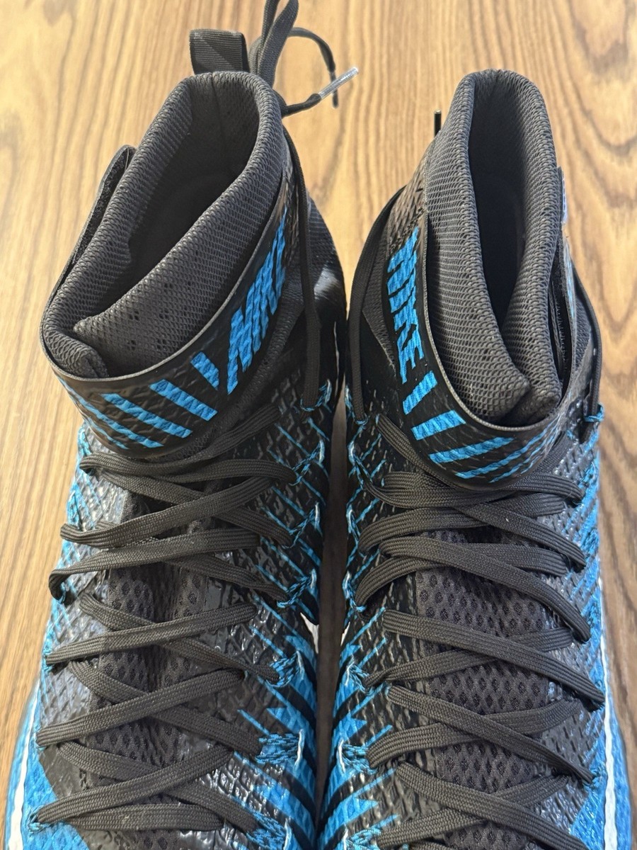 Size 14 Nike Force Lunarbeast Elite TD Football Cleats Blue/Black 779422-004 Nike Skin Lunarbeast Elite TD Football Cleats 779422-014  main image 4