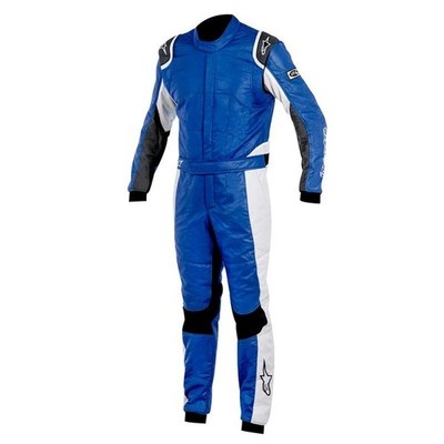Alpinestars GP TECH Driving Suit-Blue Silver Anthracite