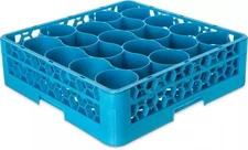 Glass Rack with Integrated Extender 20 Compartment 4-Pack OPEN BOX - NEW