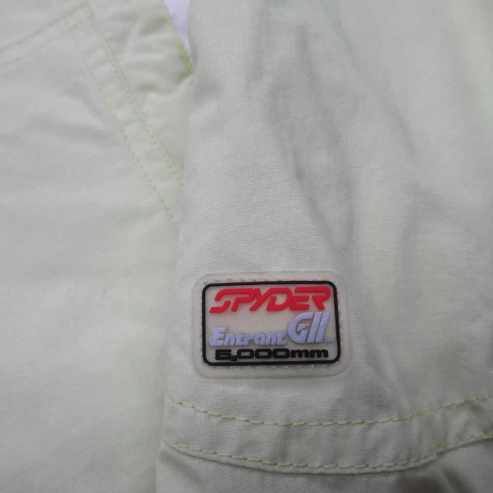 Chaqueta Spyder Mujer 8 Verde Como Nueva Esquí Snowboard Impermeable 3 en 1 CÁSCARA Lluvia Viento Foto 3 de 4