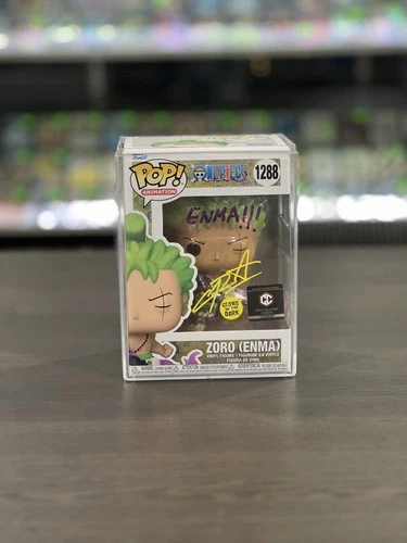 Funko Pop! Animation One Piece Zoro (Enma) 1288 SIGNED