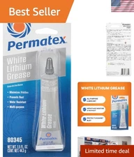 All-Purpose 1.5 oz White Lithium Grease: Friction-Free Protection Against Rust