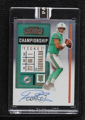 2020 Panini Contenders RPS 1/1 Tua Tagovailoa #103 Rookie Auto RC 0rm0