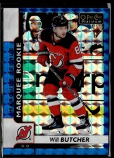 2017-18 O-Pee-Chee Platinum Royal Blue Cubes Will Butcher 12/99 #175