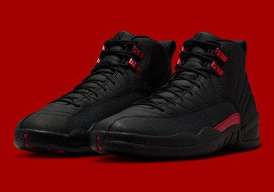 Nike Air Jordan 12 Retro Bloodline 2026 Black Red Men & GS Size