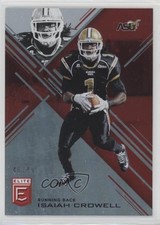 2017 Panini Elite Draft Picks Aspirations Red 46/49 Isaiah Crowell #43 0a1