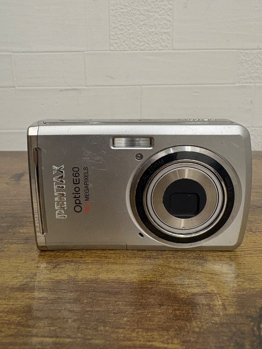 PENTAX Optio E60 Compact Digital Camera Tested Working Seller