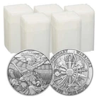 Lot of 100 - 1 Troy oz Spartacus Design .999 Fine Silver Round
