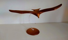 Carved Myrtlewood Shearwater Seagull