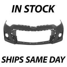 NEW Primered Front Bumper Cover Fascia for 2014-2016 Toyota Corolla Sedan S SE