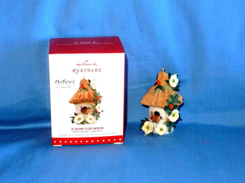 Hallmark 2015 A Home For Wren Marjolein Garden Christmas Ornament in Box