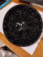 HAIR DRYER HEAD BLACK 5" FRONT ROUND X 2" BACK ROUND APPLICATION