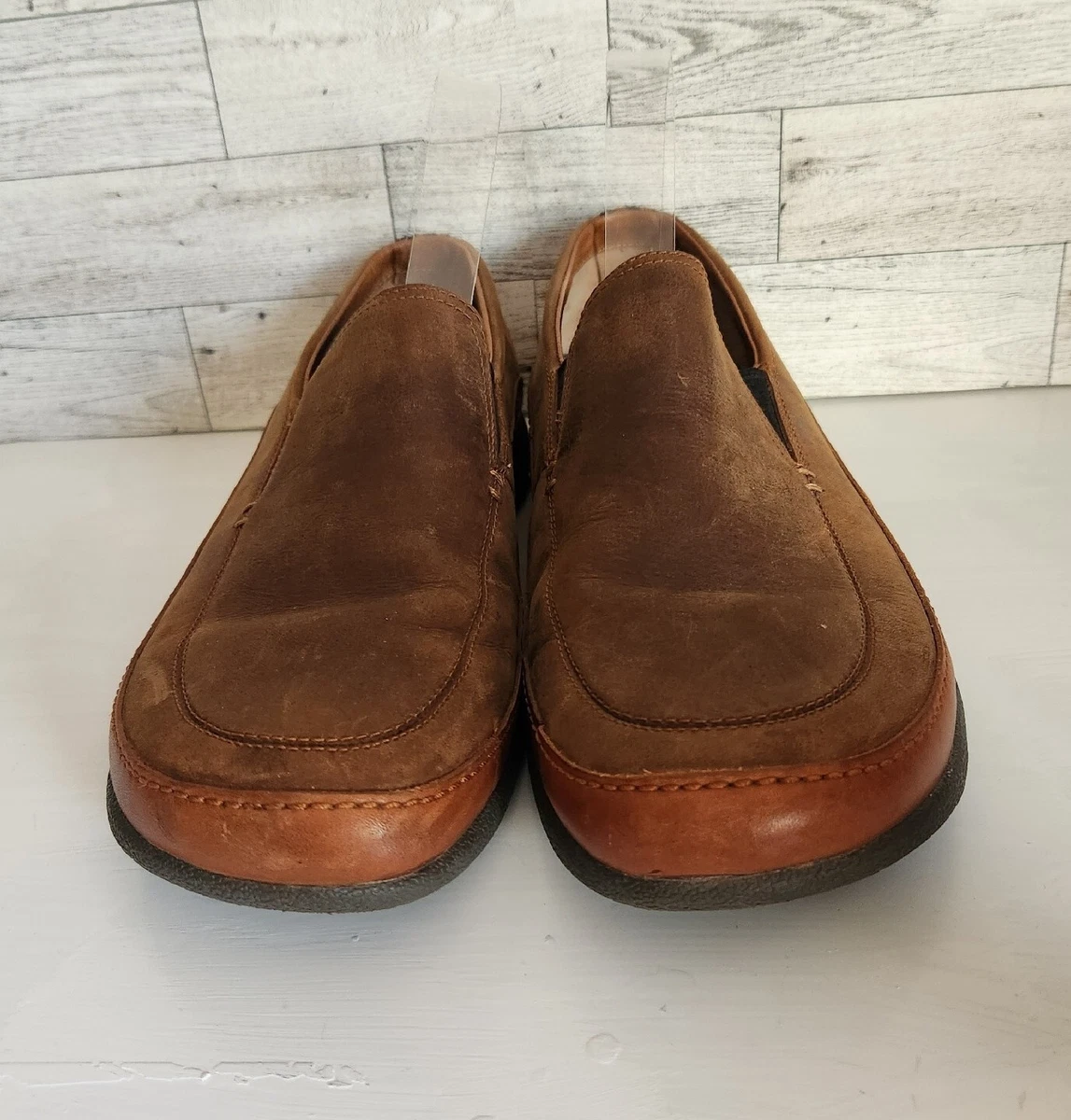 Chaco Montrose Leather Performance Footwear Slip ons Loafers Rust